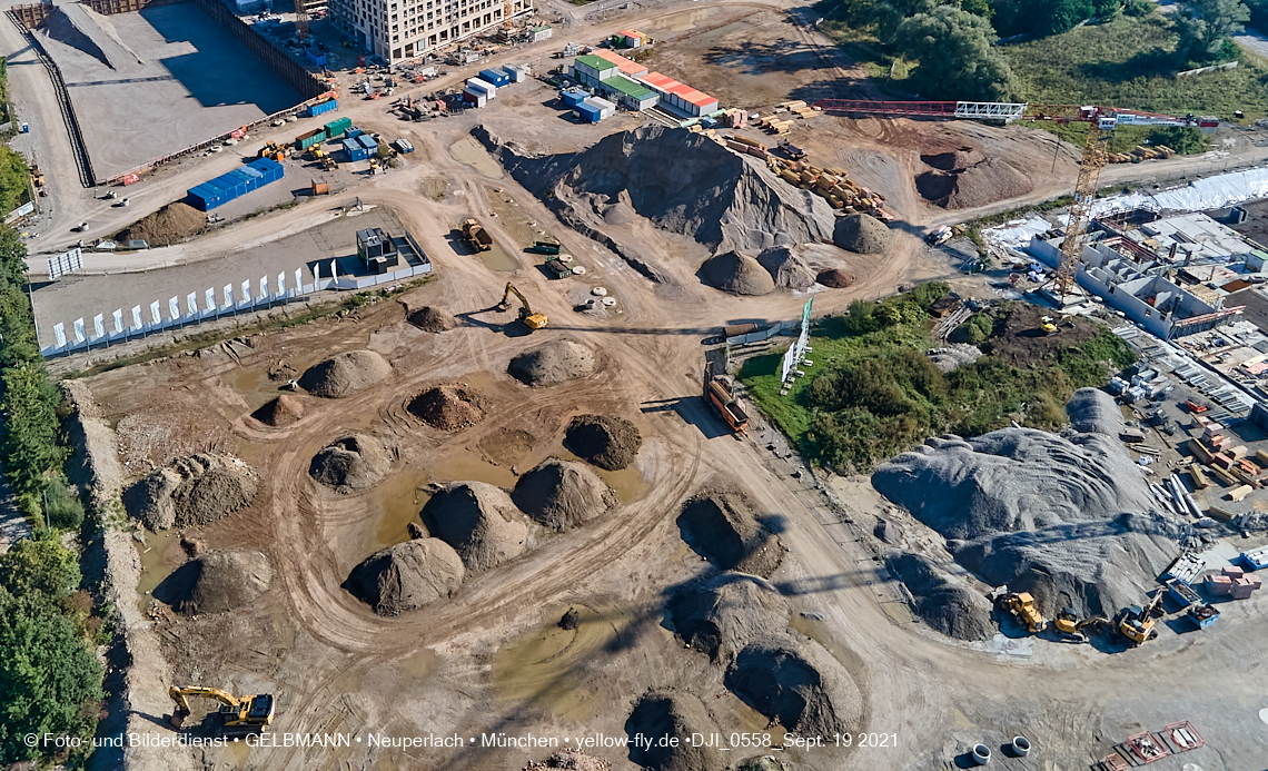 19.09.2021 - Aktuelle Luftbilder aus dem Alexisquartier und Pandion Verde in Neuperlach in München 19.09.2021 - Aktuelle Luftbilder aus dem Alexisquartier und Pandion Verde in Neuperlach in München